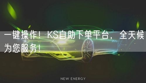 一键操作！KS自助下单平台，全天候为您服务！