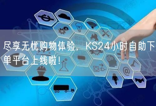 尽享无忧购物体验，KS24小时自助下单平台上线啦！